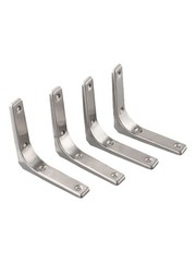 Rustproof Wall Mount Shelf Brackets Long lasting Support for Your Displays