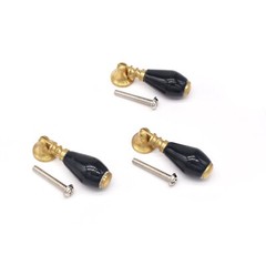 Black Cabinet Pulls Solid Drawer Knobs Handles Modern Kitchen Cupboard Handles