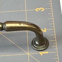 Hickory Hardware Tranquility Lancaster Brass 3″ Cabinet Handle Pull Reclaimed U
