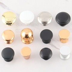 Stainless Steel Round Cupboard Knob Chest Drawer Cabinet Kitchen Pull Handles