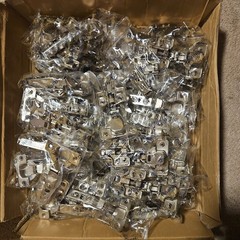 Ravinte 50 Pack 25 Pairs European Kitchen Cabinet Hinges Soft Close Full Overlay