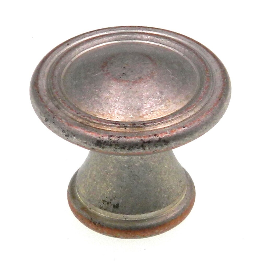 Amerock Vasari Round Weathered Nickel Copper 1-1/4″ Cabinet Knob BP24009-WNC