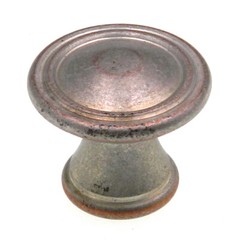 Amerock Vasari Round Weathered Nickel Copper 1-1/4″ Cabinet Knob BP24009-WNC