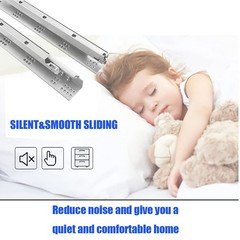 Betesy Hardware 6 Pairs Of 12 Inch Undermount Soft Close Drawer Slides Full