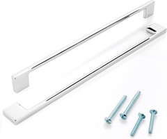 1 Pack 11-5/16 Inch Hole Centers, Polished Chrome Cabinet Pulls Chrome Cabinet H