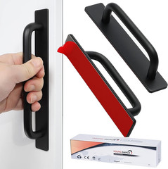 Self-Stick Instant Cabinet Drawer Handles Pulls – 2Pcs Aluminum Alloy Drawers Pu