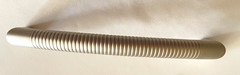 Twelve Brushed Nickel Ridged New 7 Inch Cabinet Pulls 10.00 each