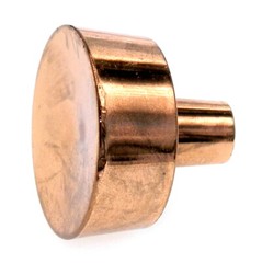 Vintage Washington Stellar Polished Copper 1 1/4″ Round Cabinet Knob 1232R-CU