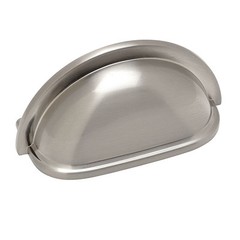 Cosmas Cabinet Hardware Satin Nickel Cup Pulls #4310SN