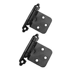2Pack 1/2″ Cabinet Door Hinges & Screws Self Closing Bath Kitchen Cabinet Hinges