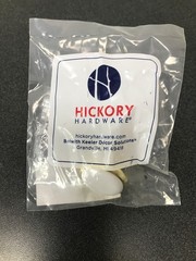 Hickory Hardware P427-W Tranquility 1-3/8 Inch Mushroom Cabinet Knob – White