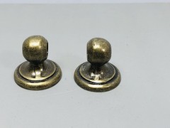 Top Knobs Tuscany For Drawer Handle; Oval Pull MDC 3215 Vtg Pewter Antique Style