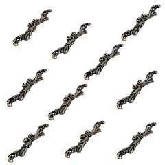 10Pcs Vintage Bronze Knobs Antique Drawer Pull Handle Cabinet Box Mini Jewelry