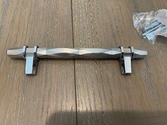 NEW Lot of 8 Amerock London 5 1/16″ Cabinet Pulls Chrome/Satin Nickel
