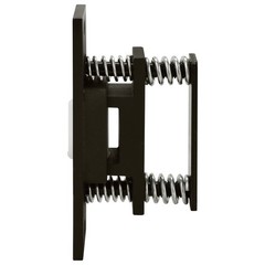 Oil Rubbed Bronze Adjustable Solid Brass Roller Catch, Full Lip Strike, Nuk3y