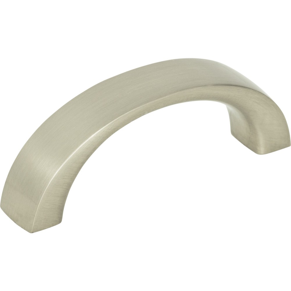 Atlas 397-BN Tableau Curved Handle 1 7/4 Inch (c-c) – Brushed Nickel