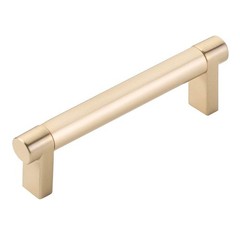 Emtek Select Smooth 4″ C2C Cabinet Pull Satin Brass (US4) 84053.RECUS4.SMUS4