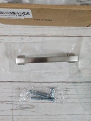 16 Brushed Nickel Cabinet Handles For Cabinets, Cupboards or Drawer 4″ Center