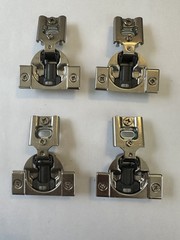 4 New BLUM 1/2″ overlay COMPACT 38C HINGE, 38C355-B102 RH IW21 Frame Soft Close