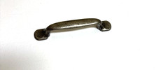 Set Of 2 New Cabinet Pull Handles Drawer Pulls Pewter Gray Finish Richelieu