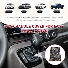 Shift Boot Cover, Stitch Ancient Antiquity Element Shift Kno Color: Wave Black