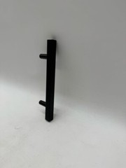 Amerock Bar Pulls Square 3-3/4 in. (96mm) Matte Black Bar Cabinet Pull (10 pack)