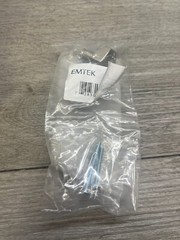 Emtek 86457US15 Urban Modern 1-1/8 Diameter Mod Hex Geometric Knob -Satin Nickel