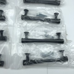 Liberty Drum 3-3/4 in. (96mm) Matte Black Drawer Pull lot of 10