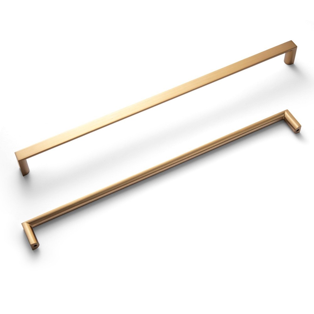 Goo-Ki (6Pack 12.6 Inch(256mm) Modern Cabinet Pulls, Champagne Bronze Cabinet…