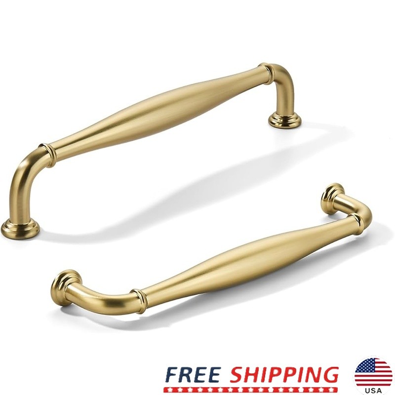 10 Pack Heavy-Duty Cabinet Pulls Bronze Drawer Handles Modern Simple Design New