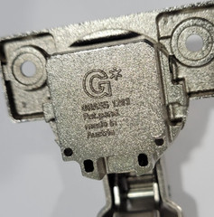 GRASS 1203, 170 deg. Slide-on Hinge, Self-Closing, Full Overlay