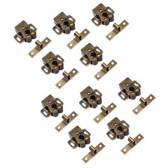 10* Cold Rolled Steel Roller Catch Lock the Door Clasp Replacement Parts xq