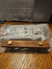 Antrader Wooden Drawer Pulls With Screws Pack Of 4