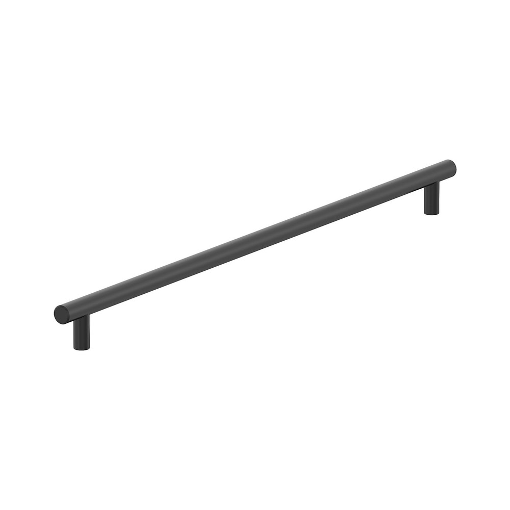 Bar BP54026MB 24 Inch 610mm Center Matte Black Appliance Cabinet Door Pull