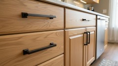 Oil Rubbed Bronze Cabinet Pulls and Handles 10 Pack, AL3046ORB