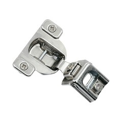 2 Pack Blum 39 C Cabinet Hinge 1-1/4 in Overlay Self Close Press In 39C358C.20