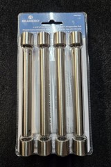 Brainerd 1 3/8″ x 4″ Wrapped Bar Adjusta-Pulls 4-Pack Satin Nickel-#5947934