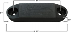 RV Magnetic Door Catch – Black 2-Pair – Strong Magnetic Hold, Rust Proof, Black