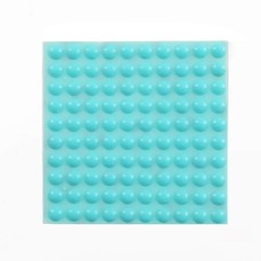 100 Pcs Cabinet Door Bumpers Self Adhesive Clear Rubber Sound Dampening Pads