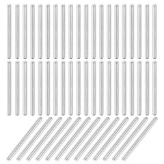 110 PCS 2mm x 28mm Dowel Pin Shelf Support Pegs 304 Stainless Steel Cabinets