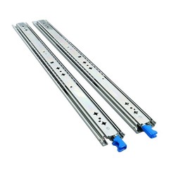 1 Pair Locking Drawer Slides 24 Inch Lock & Full Extension 250 lbs Load Capacity
