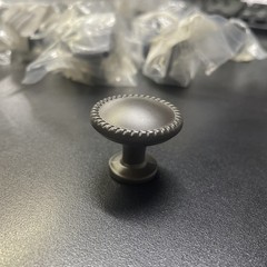LOT OF 41. BROWN/BRONZE PULLS WITH BEADED ACCENT 1 1/4” Still in packs NEW!!!