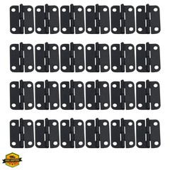 Cabinet Hinges, 1″ x 3/4″ Metal Foldable Small Hinge for Cabinet Door Closet,…