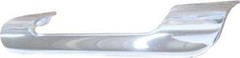 (5 Pack) 5 inch Mid-Centruy Modern Sloping Drawer Pull Bright Nickel