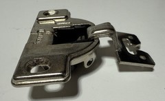 2X New MEPLA ACC 162 HINGE, 510.356.00.13, 1/2″ Overlay Flat Top 110 Degree