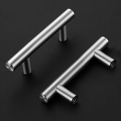 20 PCS 21/2 Inch Brushed Nickel Cabinet Pulls Modern Drawer Handles