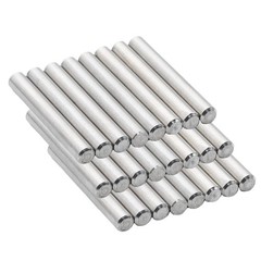 24Pcs 4mm x 30mm / 5/32 Inch x 1.18 Inch Dowel Pin 304 Stainless Steel Pegs S…
