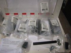 7 Pack Liberty Hardware Pull | 1-3/8 – 4″ Adjustable CTC | Black | P44370–FB-C