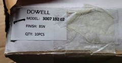Dowell Series 3007 Handles (480mm/18.9″ CTC), Brushed Nickel, 10 Pack – 18.9″ –