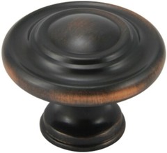 Silverline K2209 Cabinet Hardware Round Oversized Knob 44 x 34 H(mm)